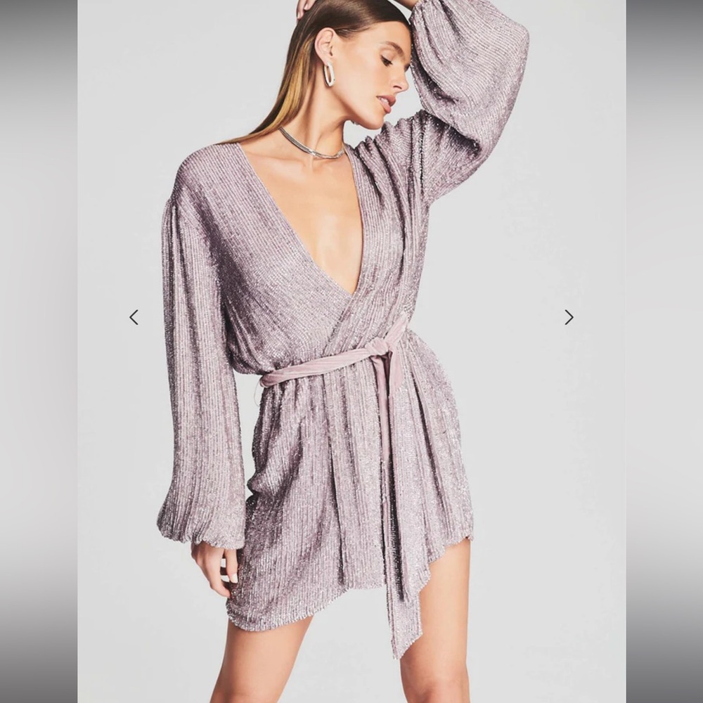 Retrofete Gabrielle Sequin Robe
